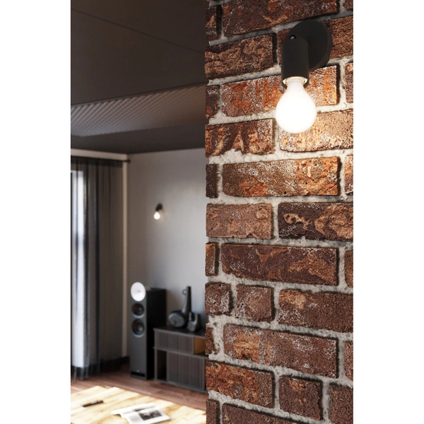 Kinkiet FORNES 1, czarny, 1x60W E27, SL.1120