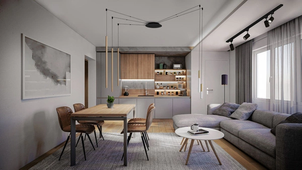 Szyno-przewody PROFILE TRACK 2m 9452