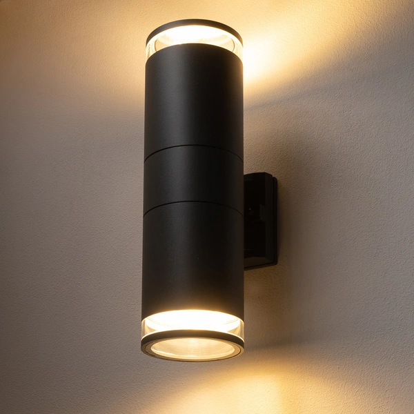 Kinkiet ROCK PRO II wys. 35cm 2xE27 IP44 | grafitowy 10688