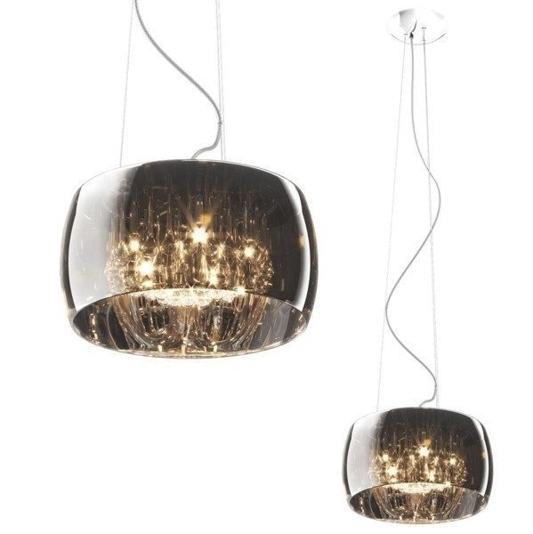 Lampa nad stół wisząca CRYSTAL śr. 40cm