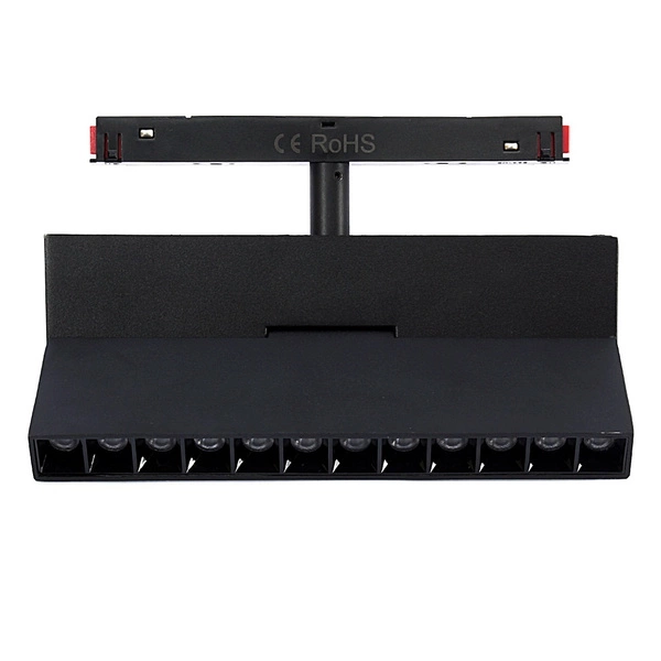 Reflektor łamany szyny magnetycznej LED 12W 4000K neutralna | czarny