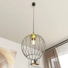 Lampa wisząca Emibig NANDO 1 BL GOLD 1368/1