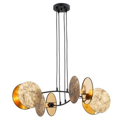 Lampa wisząca Emibig MOTIF 4 GOLD 1326/4