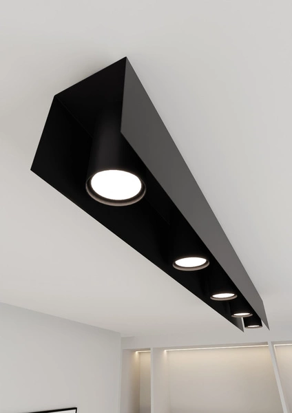 Lampa sufitowa Emibig KENNO 5 Czarny 1141/5