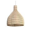 Lampa Wisząca Boho z Rattanu Abruzzo Flavia 30cm E27