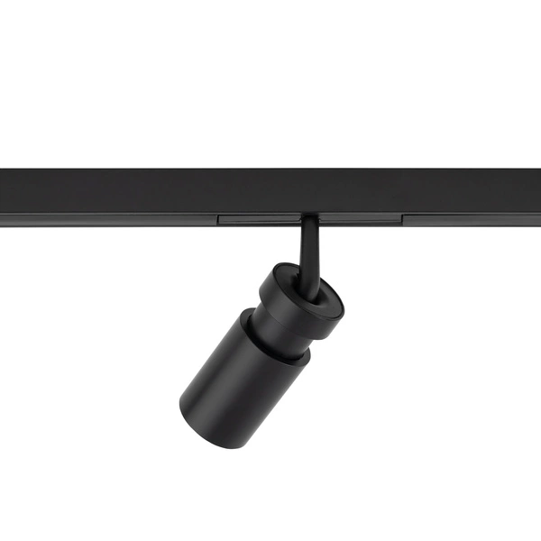 SPOT ZOOM LED 5W 3000K 290lm szer.5.7cm wys.8.1cm do szynoprzewodów NANO-LVM | Czarny 11714