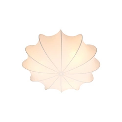 Lampa sufitowa AERON E27 Tekstylia | Biały