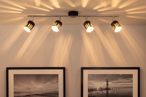 Lampa sufitowa Ulrika w zestawie 4xG9 Maks. 28 W Chromowany Metal/Czarny Metal 2744404