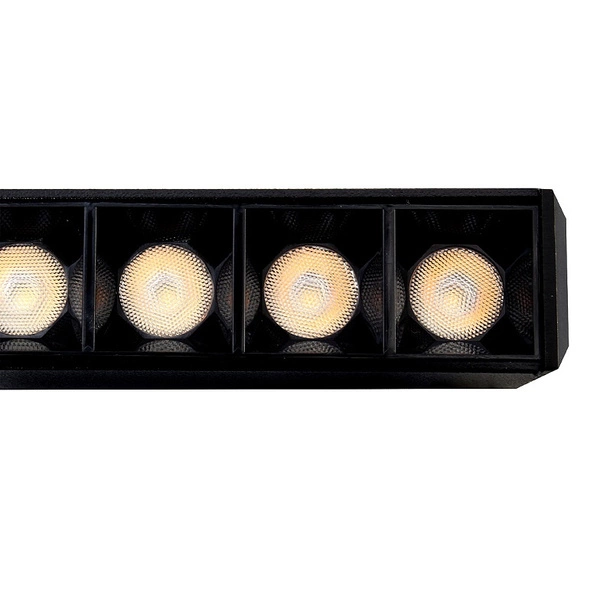 Oprawa szyny magnetycznej DOTS LED 44cm 24W 4000K | czarny