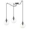 Lampa wisząca Emibig GIGI 3 BL TRANSPARENT 936/3