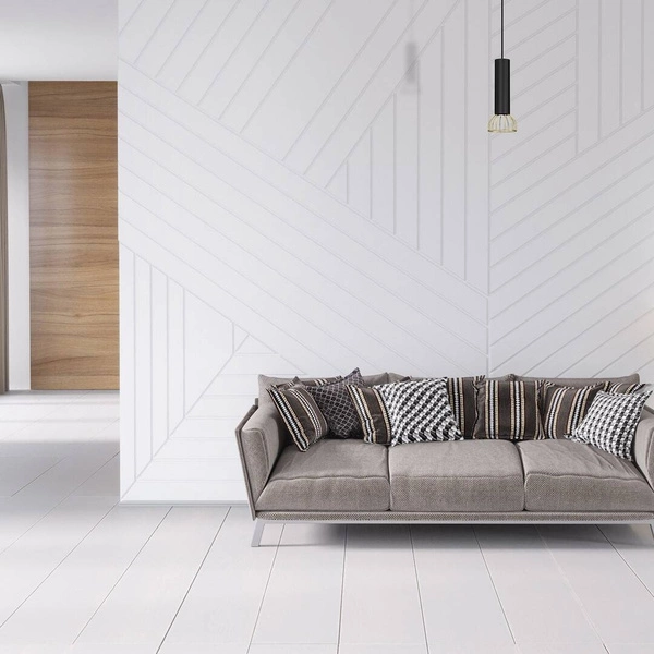 Lampa wisząca DANTE, MLP7248, czarny/złoty, 1x8W LED GU10