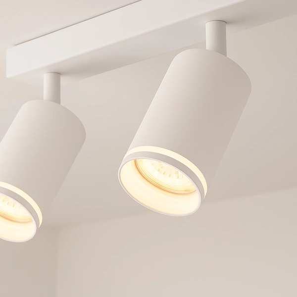 Oprawa Pipe Ring Spot Biały 3xGU10