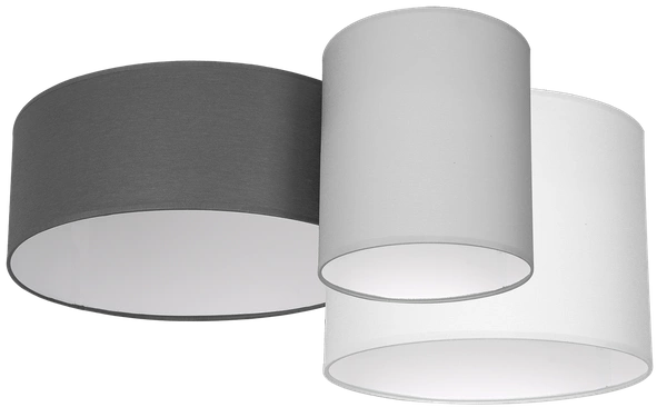 Lampa sufitowa STAN GREY 3xE27 MLP6459