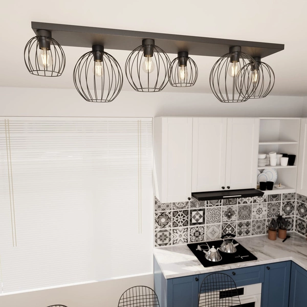 Lampa sufitowa Emibig NEST 6 BL 1371/6