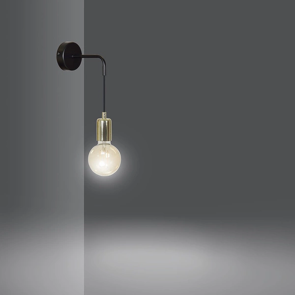 Kinkiet Emibig VESIO K1 Czarny 785/K1