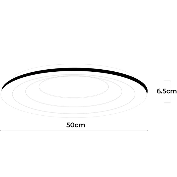 Plafon Alune okrągły LED CCT