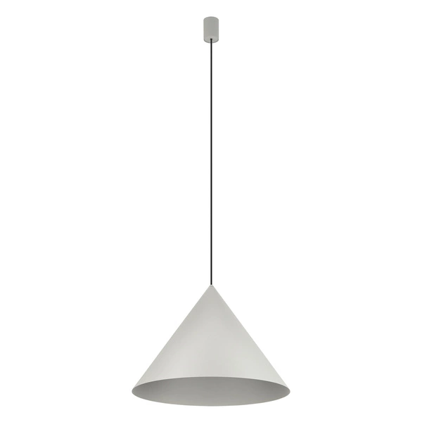 Lampa wisząca ZENITH M SILK GRAY śr. 50cm GU10 ES111 | szary 10872