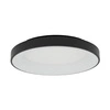Plafon NIKKI ROUND LED śr. 60cm 60W barwa ciepła 3000K | czarny 11208