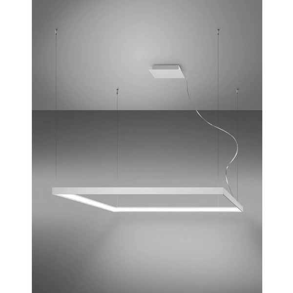 Lampa wisząca NELYA L, biała, 70W LED, barwa neutralna 4000K, TH.156