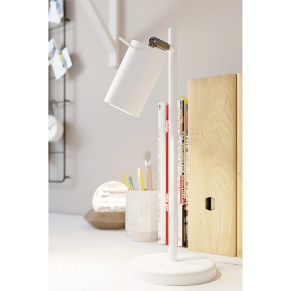 Lampa biurkowa RING SL.1090, biała, 1x40W GU10