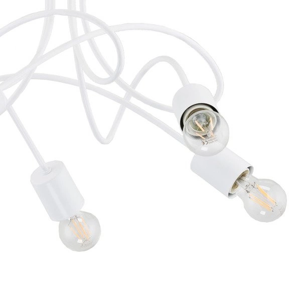 Żyrandol nowoczesny ERGO śr. 50cm biała