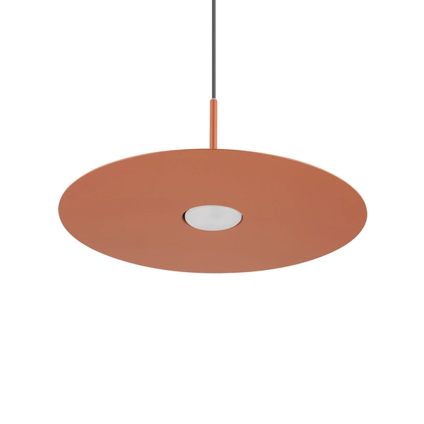 Lampa wisząca SIMONE TERRACOTTA wys.140cm szer.40cm GX53 IP20 | Terracotta