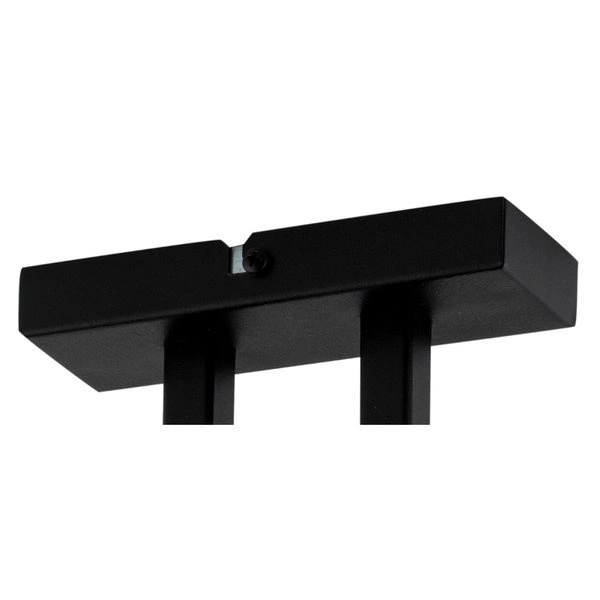 Nowoczesna lampa sufitowa OFF 2 PLAFON czarny/srebrny 32140