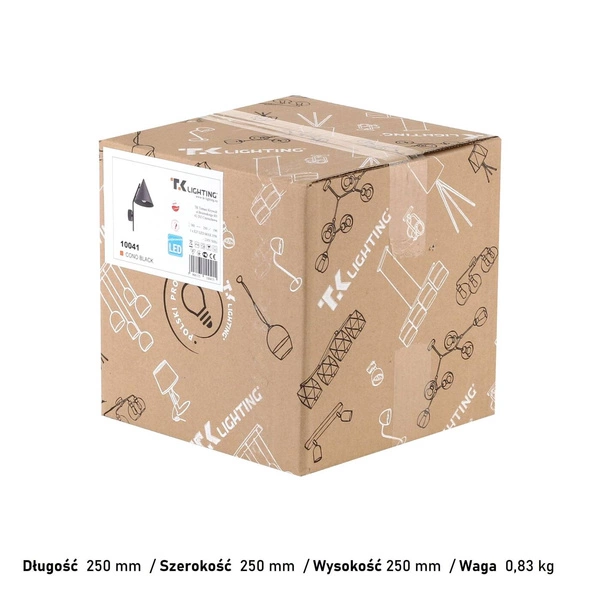 CONO BLACK KINKIET 1 10041