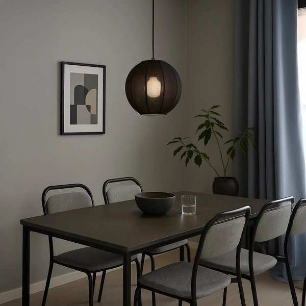 Lampa wisząca Dana Czarny 1xE27