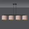 Lampa wisząca Emibig HILDE 4 BL ROSE 1053/4