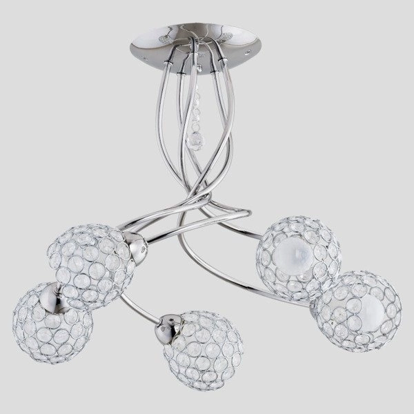 Lampa sufitowa ALFA VAIO CHROM 5xE14 54cm | 20365