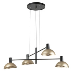 Lampa Sigma ARTIS 4 zwis czarny/złoty 40568