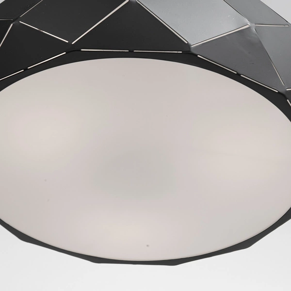 Lampa wisząca REUS czarna 47cm