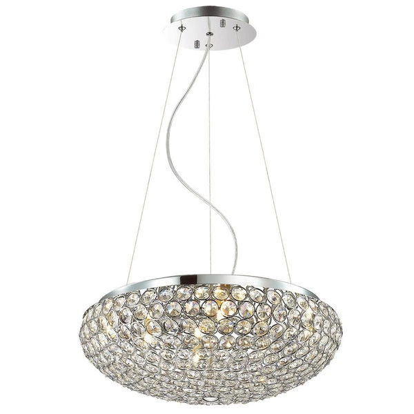Lampa wisząca Santo 50cm 7xG9 | chrom