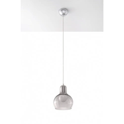 Lampa Wisząca CARLA SL.0234 chrom/grafit 1xE27