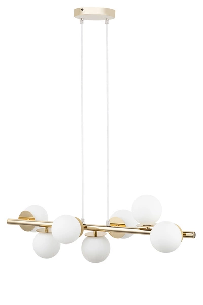 Lampa Sigma AVOLA zwis kulki 7 złote/białe 40796
