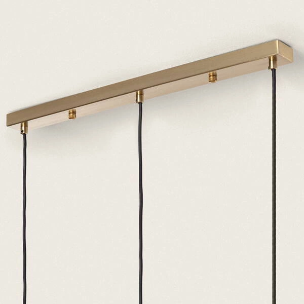 Lampa Wisząca szklana mleczne kule Abruzzo Parma