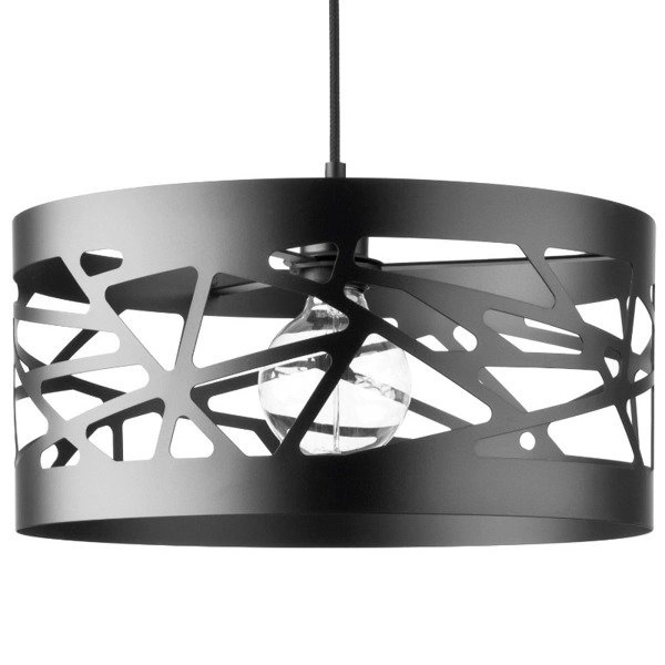 Lampa wisząca MODUŁ FREZ czarna 39cm