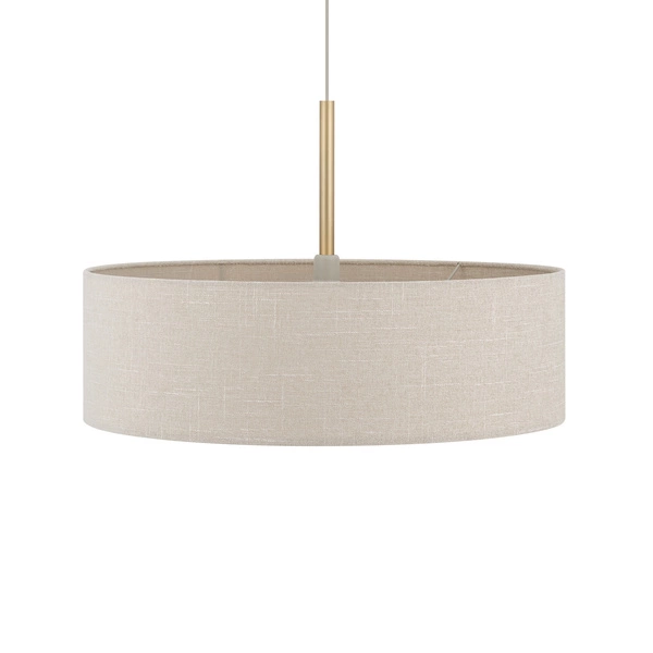 Lampa wisząca SANTANA M E27 wys.130cm szer.65cm | Kremowy 11653