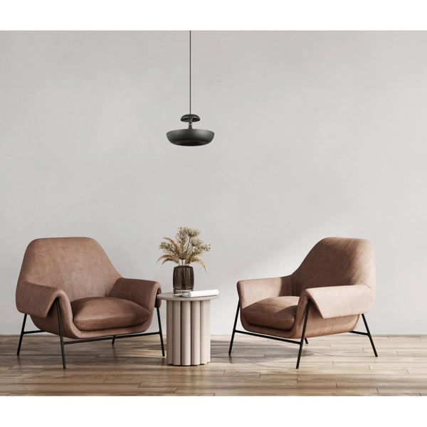 Lampa wisząca Marina śr. 36cm E27 | szary