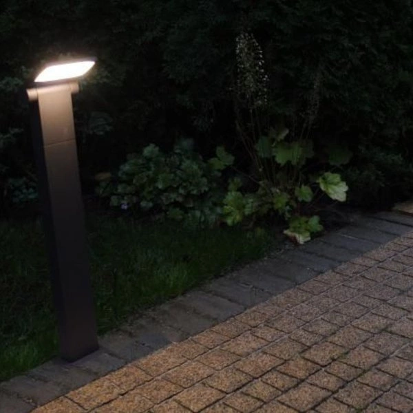 Słupek oświetleniowy nad ścieżkę LED 100cm NEO 11702 DG | ciemny popiel