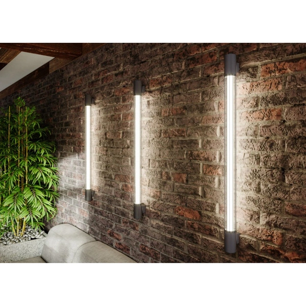 Kinkiet VALO TH.009CZ, czarny, 1x14W T8 LED, barwa ciepła 3000K