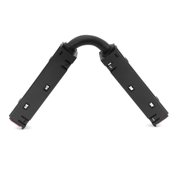 Łącznik prosty do szyn magnetycznych 48V | czarny