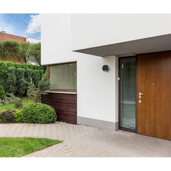 Kinkiet zewnętrzny PORSO dł. 8cm 2W LED neutralna biel 4000K | czarny