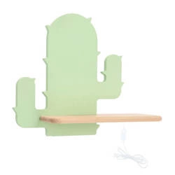 Kinkiet dziecięcy IQ KIDS CACTUS 1, 21-00996, zielony, 4W LED, barwa neutralna 4000K