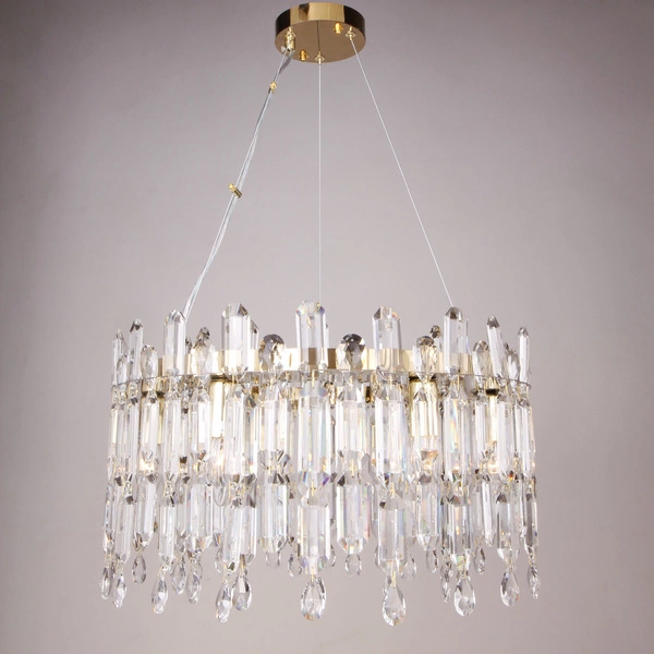 9867-500 CROWN LAMPA WISZĄCA ZŁOTA/GOLD