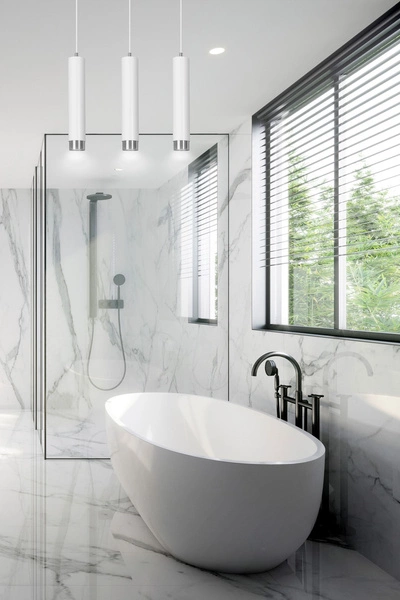 Lampa wisząca Emibig KIBO 3 WH/CHROME 641/3