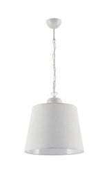 Klasyczny Żyrandol KAMELIA wys. 100cm 1xE27 15W IP20 | Biały