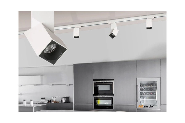 Azzardo SANTOS SQUARE TRACK 3LINE BLACK 3525