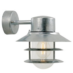 Kinkiet BLOK E27 60W Stal | Ocynkowany